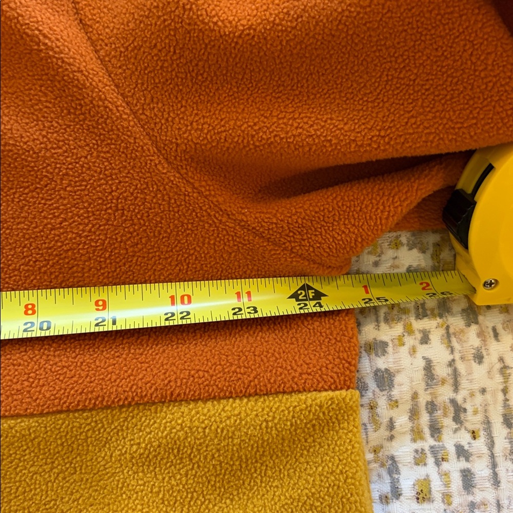 Cotopaxi Two-Tone Orange and Yellow Fleece - Picture 6 of 7